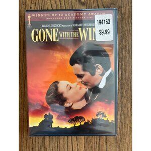 Gone With The Wind DVD New Sealed Classic Film Romance & Drama Movie